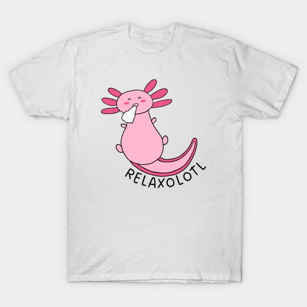 Relaxolotl T-Shirt by Highly Cute